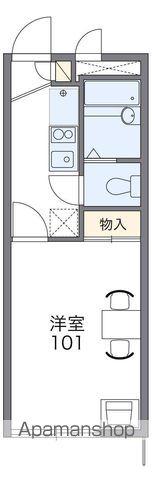 レオパレス和(1K/2階)の間取り写真
