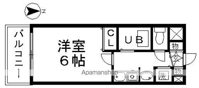 プレサンス桜通アベニュー(1K/11階)の間取り写真