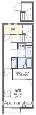 レオネクストSHIKI(1K/2階)の間取り写真
