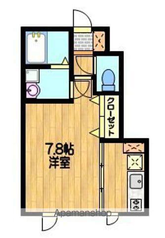 コンフォート春日(1K/1階)の間取り写真