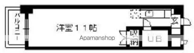 松正ビル(ワンルーム/6階)の間取り写真