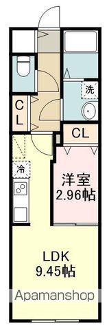 メゾン・ド・ミーレ(1LDK/1階)の間取り写真