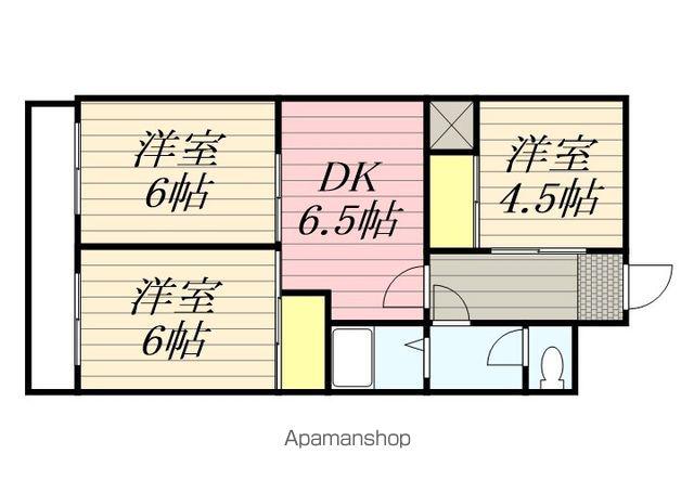 リアライズ浜松(3DK/7階)の間取り写真