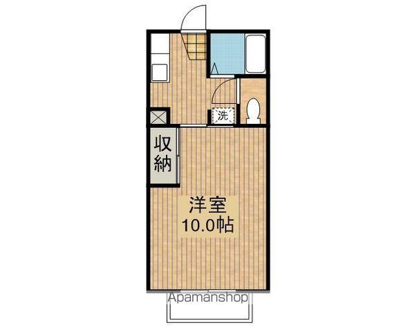 レオパレス(1K/2階)の間取り写真