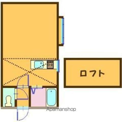 ベルトピア札幌Ⅱ(ワンルーム/2階)の間取り写真