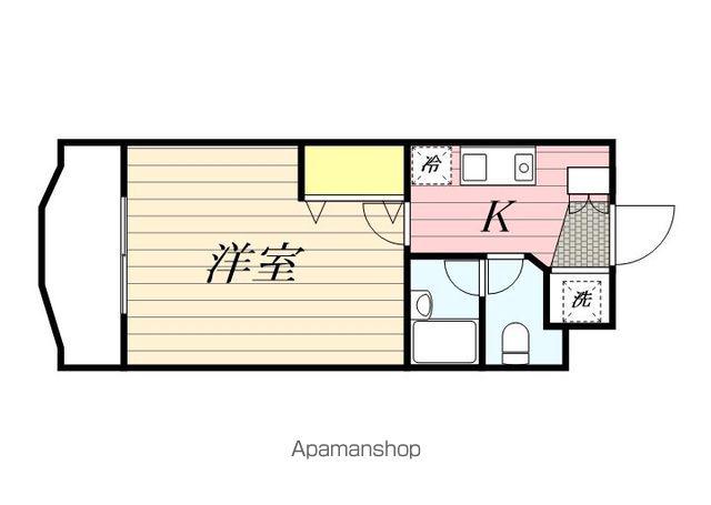メゾンド・プレミス(1K/1階)の間取り写真