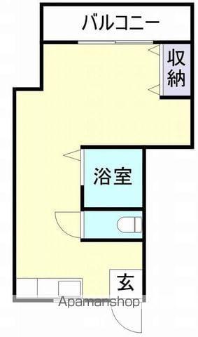 アルプスハイツ山﨑(ワンルーム/1階)の間取り写真