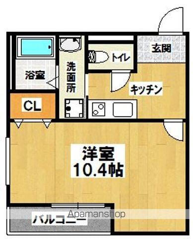 フジパレス浜寺公園Ⅰ番館(1K/3階)の間取り写真