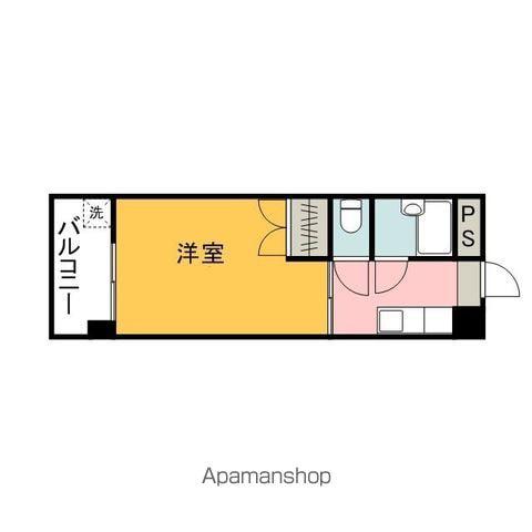 第3柴田ビル(1K/3階)の間取り写真