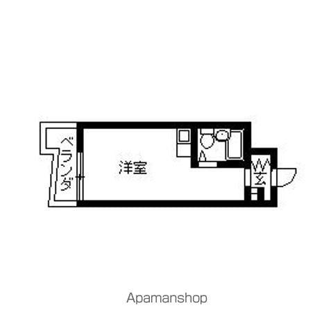 メインステージ井荻駅前(ワンルーム/3階)の間取り写真