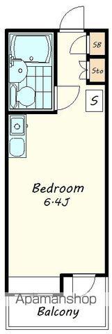 ジョイテル初台(ワンルーム/3階)の間取り写真