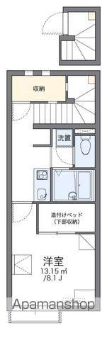 レオネクストプラム(1K/2階)の間取り写真