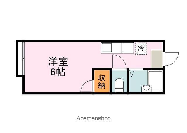 リ・フェニックス(ワンルーム/2階)の間取り写真