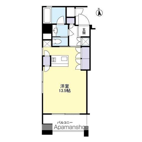 FINO JIYUGAOKA(ワンルーム/6階)の間取り写真