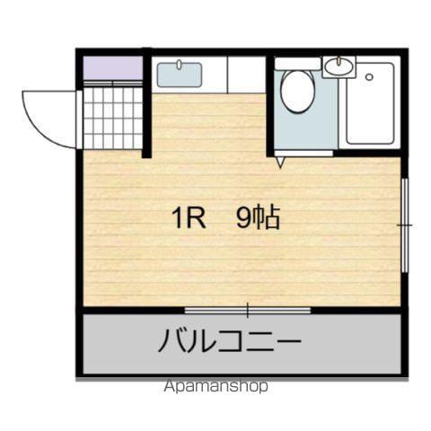 サンアイランドビル(ワンルーム/2階)の間取り写真