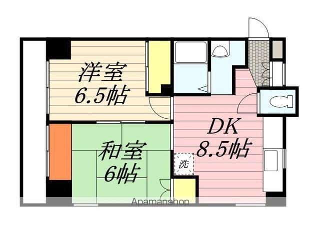ツインプレックスSA 4階階 間取り