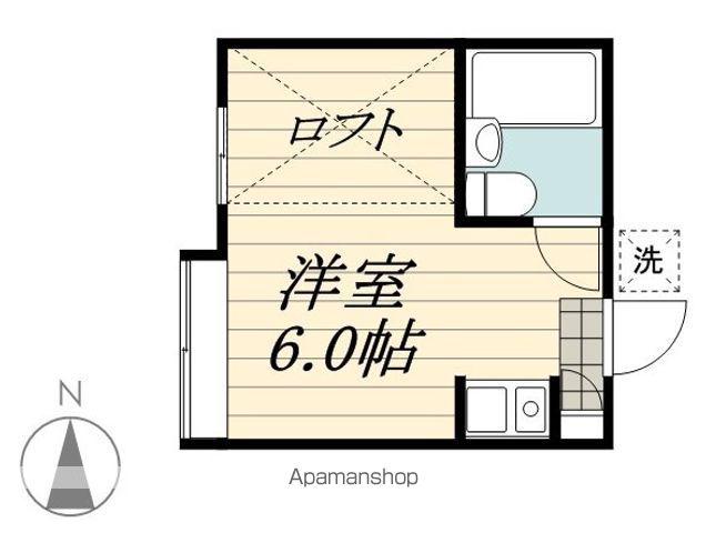 アネックス三鷹(ワンルーム/2階)の間取り写真