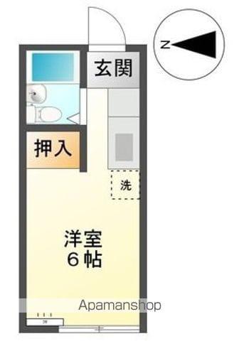 AVION瑞穂(ワンルーム/1階)の間取り写真