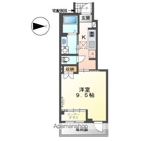 岩倉市S様 工事(1K/1階)の間取り写真