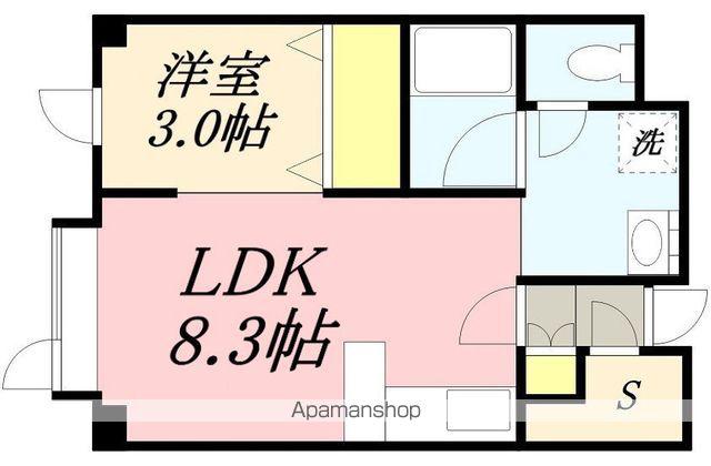 ポート24(1LDK/3階)の間取り写真