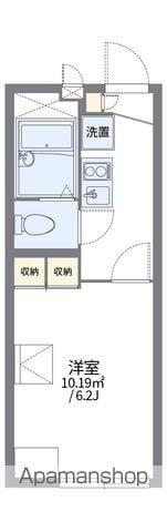 レオパレス神屋1(1K/1階)の間取り写真
