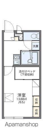 レオパレスラーク(1K/2階)の間取り写真