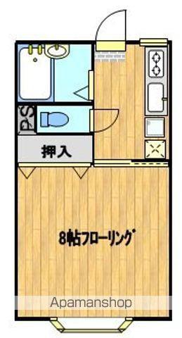 ハイムフェニックスA(1K/2階)の間取り写真