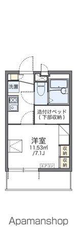 レオパレスFUMIN(1K/2階)の間取り写真