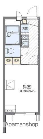 レオパレスEISHO(1K/1階)の間取り写真