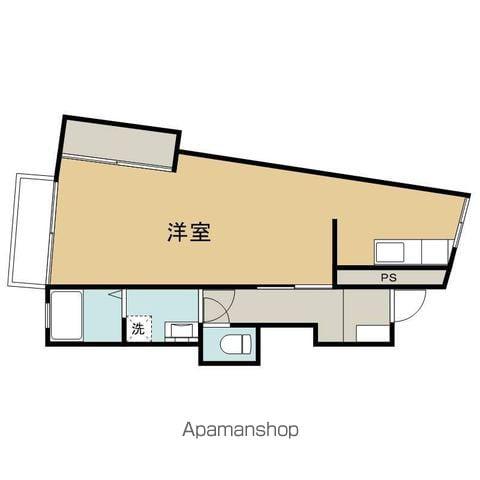 フォーラム東山(ワンルーム/1階)の間取り写真