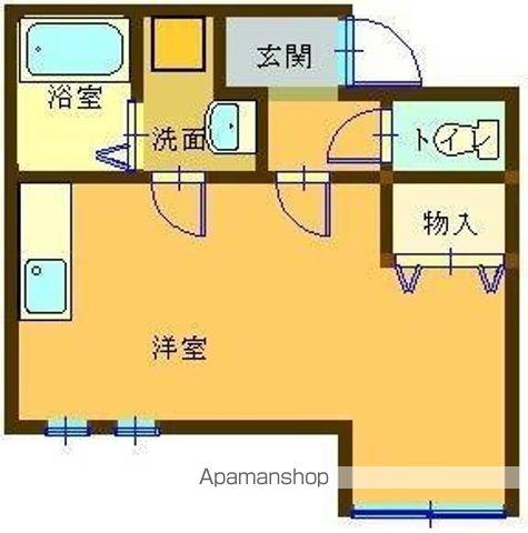 アヴァンセいさみ屋(ワンルーム/2階)の間取り写真