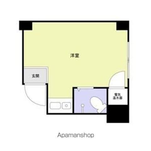 T1東日本橋(ワンルーム/3階)の間取り写真