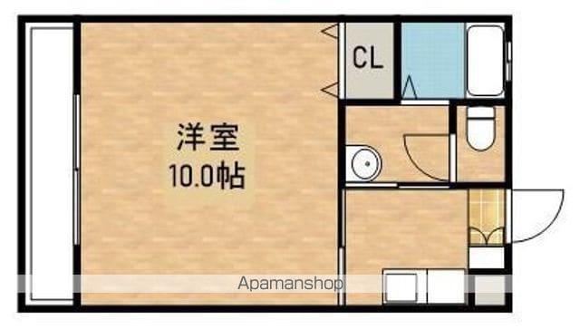 リーガルトシコ(1K/3階)の間取り写真