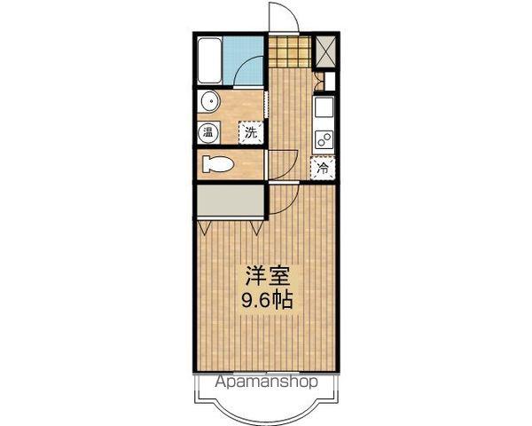 TOP INN 高松(1K/3階)の間取り写真