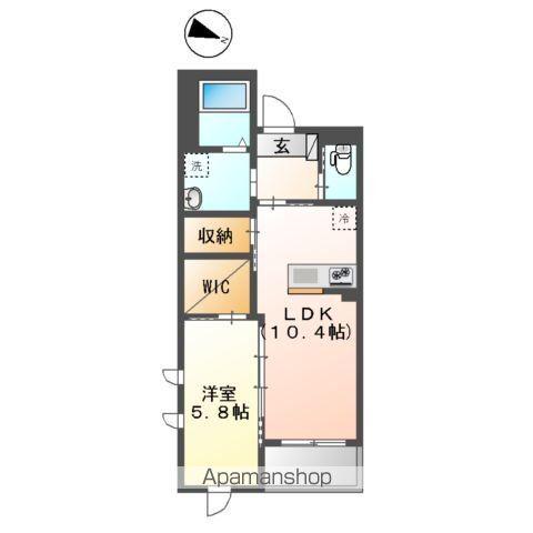 東大泉6丁目マンション工事(1LDK/3階)の間取り写真