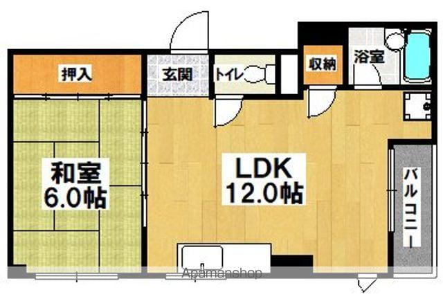 コーポA&N(1LDK/1階)の間取り写真