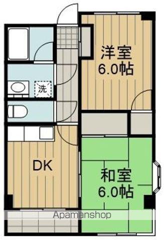 メゾンドボヌアー 2階階 間取り