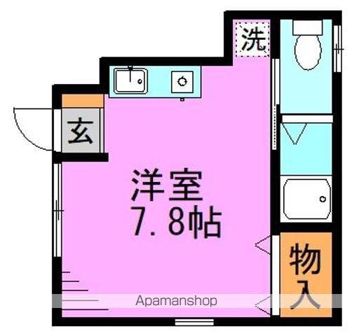 リブイン東高円寺(ワンルーム/1階)の間取り写真