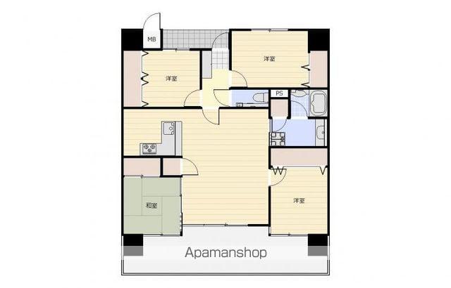 ロイヤルガーデン太田中央公園(4LDK/4階)の間取り写真