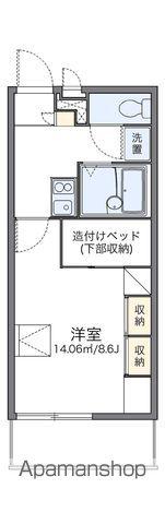 レオパレス山中(1K/2階)の間取り写真