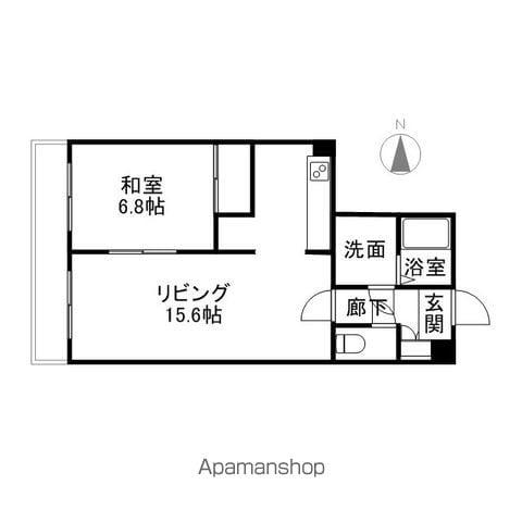 セルシオ11(1LDK/3階)の間取り写真