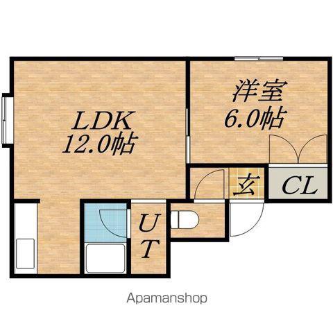 メルシャン63(1LDK/2階)の間取り写真