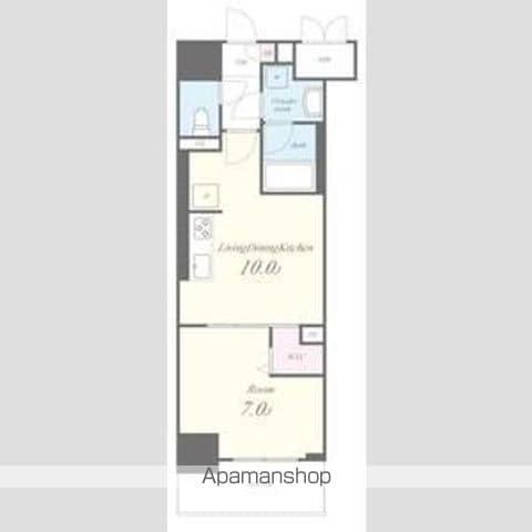 シュトルツ栄(1LDK/13階)の間取り写真