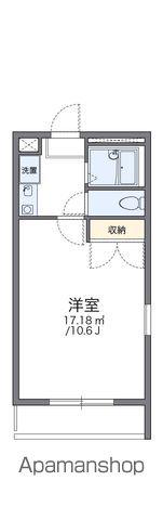 レオパレスLIGHTLIFEⅠ(1K/2階)の間取り写真