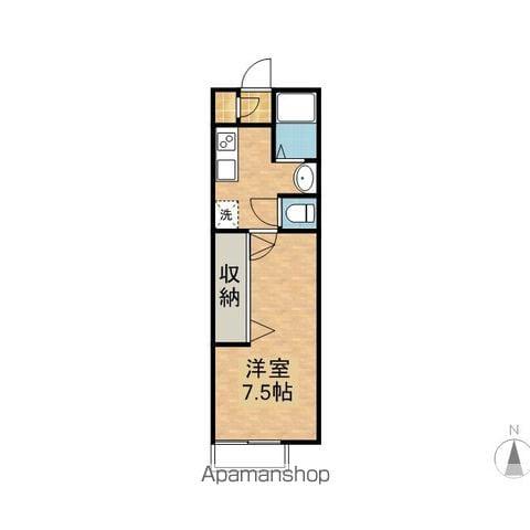 セレTKハイツ(1K/2階)の間取り写真