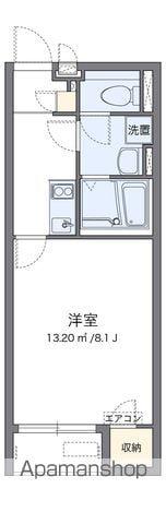 レオネクストL栄谷(1K/2階)の間取り写真