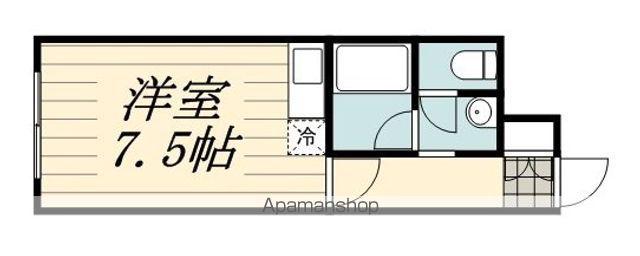 ノースビレッジ本江(ワンルーム/9階)の間取り写真
