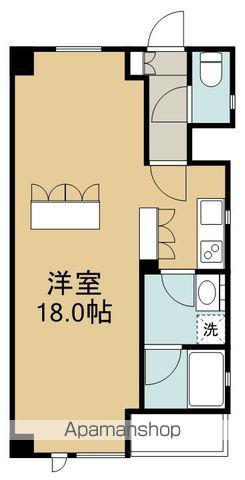 シティ連坊Ⅱ(1K/4階)の間取り写真