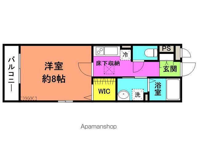 エントピア(1K/1階)の間取り写真