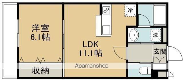 LA・FELICE(1LDK/2階)の間取り写真